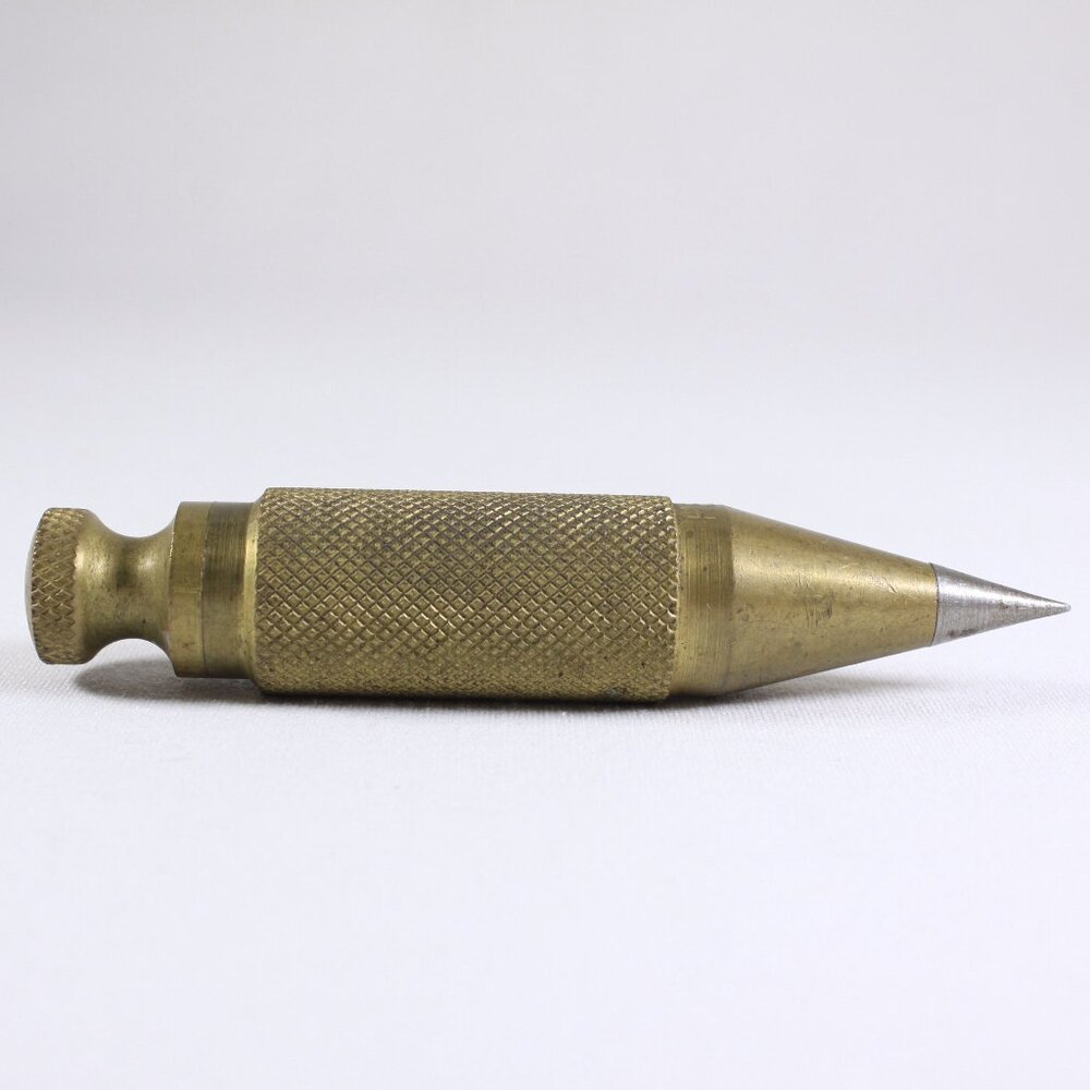 Hercules 10 brass plumb bob vintage carpentry tools, plomb weight
